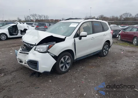 2018 Subaru Forester 2.5I Premium from USA, damaged, VIN JF2SJAEC0JH557459